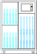 智能长枪柜结构图